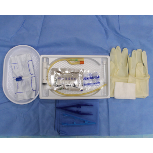 Disposable sterile catheterization kit